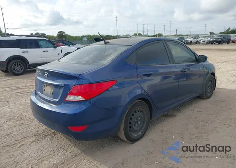 2016 Hyundai Accent Se из США, поврежденный, VIN KMHCT4AEXGU099902